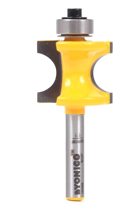 YONICO Bullnose Router Bit (1/2" Bead - 1/4" Shank)