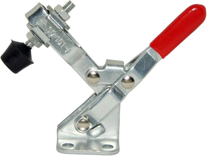 4 Pcs Vertical Hand Tool 101-A Quick-Release Toggle Clamp 110 lbs Holding Capacity Antislip