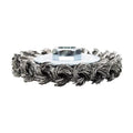 Benchmark Abrasives 4 Inch Standard Twist Knot Wire Wheel for Angle Grinder with 5/8"-11 Thread, Cleaning Narrow Holes, Deburring Grinding Wheels - Wire Wheel Attachment - Carbon Steel (4" x 1/2")