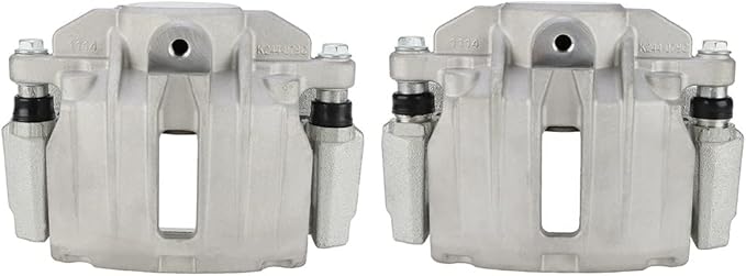 SCITOO Rear Left+Right Brake Calipers With Bracket 18B4727 18B4726 Compatible For Cadillac 2000-2002 For Chevrolet 1999-2005 For GMC 1999-2005
