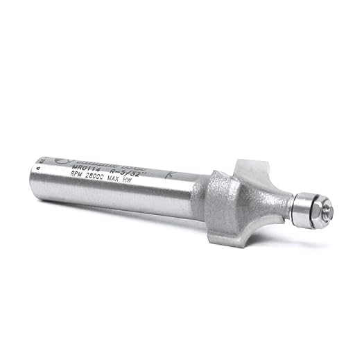 Amana Tool - MR0114 Carbide Tipped Miniature Corner Rounding 5/32 Radius x 1/2 Dia x 3/8 x
