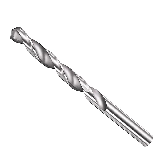 Drill Bit, 9.5mm Cutting Diameter, 4241 HSS 118° Cutting Angle Uncoated Bright Versatile Jobber Bits - (Applications: for Drilling Plastic Wood Soft Metal), 1-Pieces