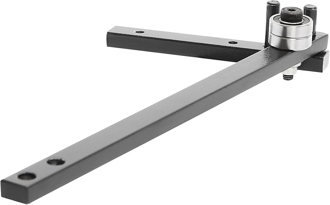 Manual Rod Benders Metal Bending Machine, Heavy-duty Manual Rebar Bender 180° Adjustable Bending Hand Tools with Maximum Bendable Diameter 10mm for Bend Steel, Copper, Aluminum