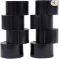 WOD ETC766 Professional Grade General Purpose Black Electrical Tape UL/CSA Listed core. Vinyl Rubber Adhesive Electrical Tape: 2 inch X 66 ft. - Use at No More Than 600V & 176F (Pack of 10)