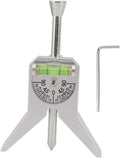 Pipe Center Finder,Pipefitter Tools w/Magnetic Centering Head,Measure Pipe Diameter,Accurate Location Aluminum Pipe Marker Centering Tool for Pipe Measurement