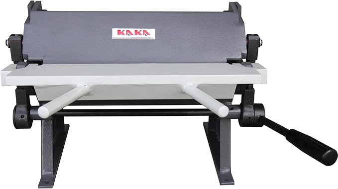 KAKA INDUSTRIAL Sheet Metal Brake, 12-Inch Precision Bending Brake, 20-Gauge Mild Steel Capacity Metal Brake Bender, Heavy-Duty 0-135 Degree Adjustable Aluminum Brake W-1220