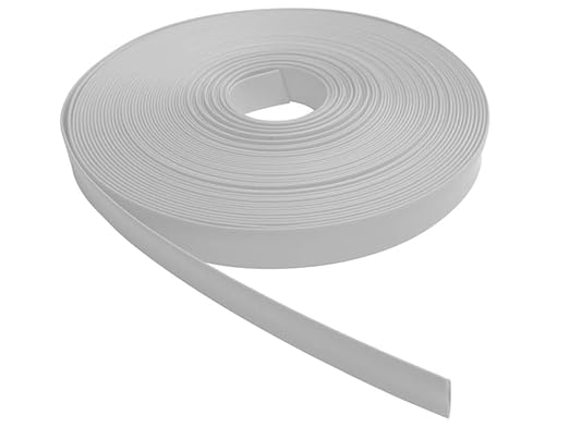Kable Kontrol Heat Shrink Tubing - 3/4” Inch - 50' Ft Long, White Polyolefin - 2:1 Industrial Shrink Tube & Cable Sleeve for Electrical Wire Insulation - Rated for 600 V