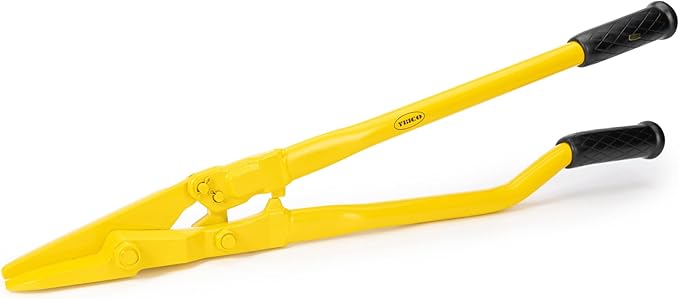 IDL Packaging H-305 Steel Strapping Cutter for 1 1/4" and 2" Straps Width and 0.05" Thickness – Heavy Duty Best in Class Tool with Even Longer Handles – Two-Hands Operation Tool