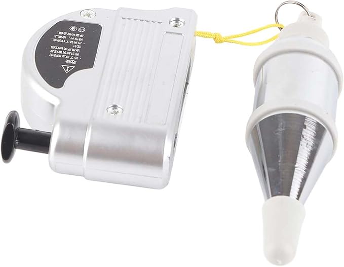 Plumb Bob Automatic Hanging Wire Hammer Magnetic Plumb Bob High Precision Vertical Building Measurement Tool for Construction Industry House Decoration (3 meters)