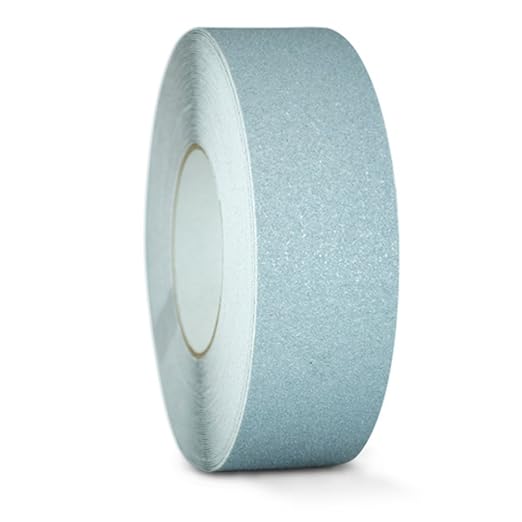 GGR Supplies T.R.U. NST-20C Gray Non-Skid Tape 3 in. Wide x 60 ft. Length Safety Way 60 Grit Anti Slip Traction Tape 32 Mil No Slip