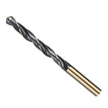Drill Bit, 9mm Cutting Diameter, 4341 HSS Gold and Black 118° Cutting Angle Number Jobber Bits - (Applications: for Drilling Soft Metal Plastic Wood), 1-Pieces