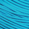 The Paracord Store | Type III 550 Paracord - 50 FT Hank, Neon Turquoise | Heavy Duty 7 Strand Tactical Paracord - USA Made Nylon Outdoor Parachute Cord for Camping, Fishing & More - Survival Cord