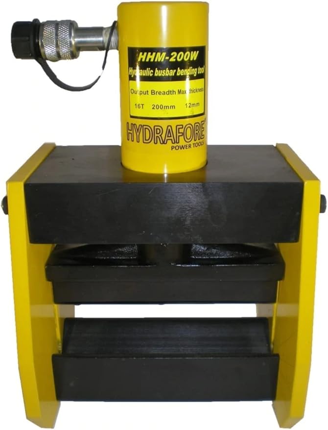 Hydraulic Busbar Bender (8") Bus Bar Bending Tool Copper Aluminum Metal M-200W