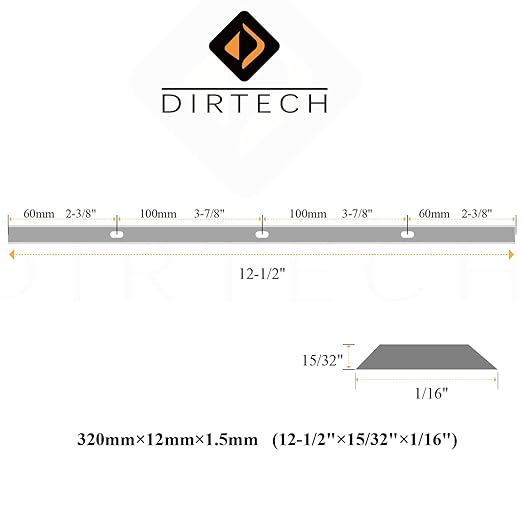 12-1/2 Inch HSS Planer Blades for Delta 22-560 22-562 22-565 TP305 TP400LS, Grizzly G0663, Wen 6550, POWERTEC PL1252, Porter Cable PC305TP, CMEW320, Craftsman 21758 Planers, 4 Pieces