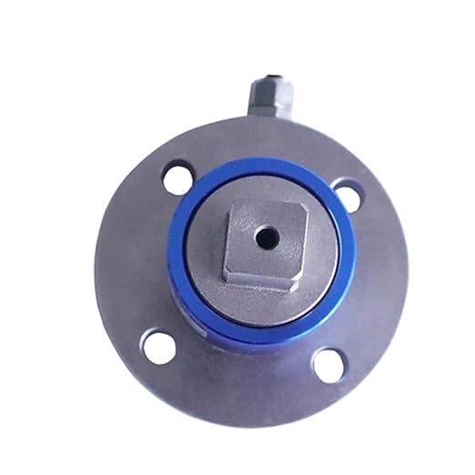 Reaction Torque Sensor 2-2000 Nm, Flange to Square Drive, High Precision Torque Transducer for Testing & Calibration (Output Signal: RS485(Equip Transmitter), 1150 Nm)