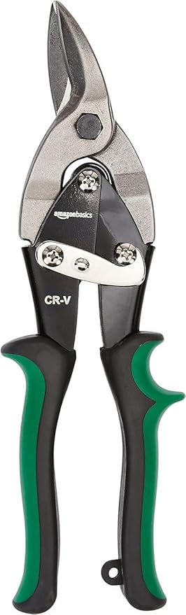 Amazon Basics 3-Piece Aviation Snip Set - Left, Right and Straight Cut