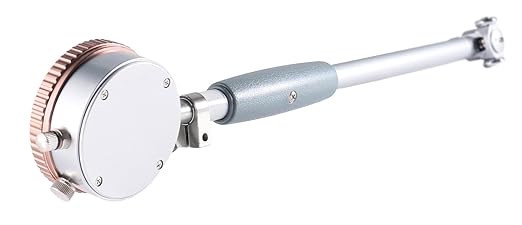 Accusize Industrial Tools 1.4-2.4'' by 0.0001'' Dial Bore Gage, Stem Length 6'', Ee20-1024