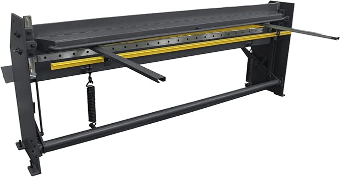 KAKA INDUSTRIAL Foot Stomp Shear 98-Inch Solid Construction High Precision Sheet Metal Foot Shear, 18 Gauge Mild Steel Capacity Q01-9818B