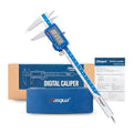 Dasqua 8"Inch/200mm Digital Caliper Electronic Industrial, Stainless Steel, with Large LCD Screen and Storage Case Auto Off Featured Measuring Tool, Resolution 0.0005"/0.01mm, Accuracy 0.0015”/0.03mm