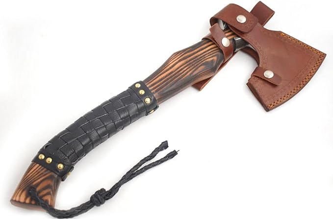 Medieval Warrior Custom Handforged Handmade Tomahawk Viking Hatchet | Camping | Hunting Axe