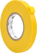 WOD ETC766 Professional Grade General Purpose Yellow Electrical Tape UL/CSA Listed core. Vinyl Rubber Adhesive Electrical Tape: 3/8 inch X 66 ft - Use at No More Than 600V & 176F (Pack of 1)