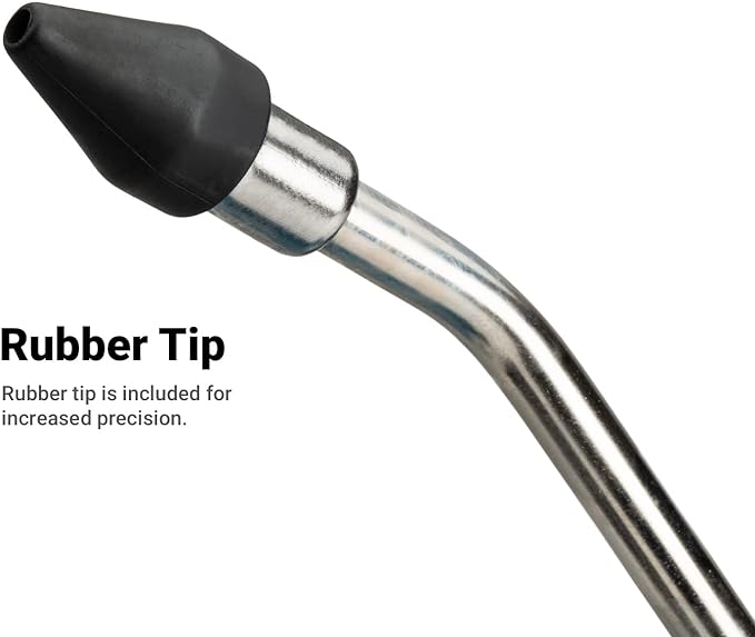 Capri Tools 5 in. and 12 in. Air Blow Gun Kit with Rubber Tips