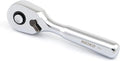 Neiko 03001A Stubby Ratchet, 1/4 Inch Ratchet Wrench, 108-Tooth Reversible Ratchet, 3.3 Degree, Quick Release Mini 1/4 Ratchet Drive, Oval Head Wrench, CR-V Steel Quarter Inch Small Ratchet Wrench
