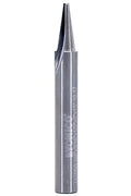 YONICO Router Carving Bits CNC Engraving Solid Carbide V Groove 15 Degree 1/16-Inch Flat Point 1/4-Inch Shank 14105q
