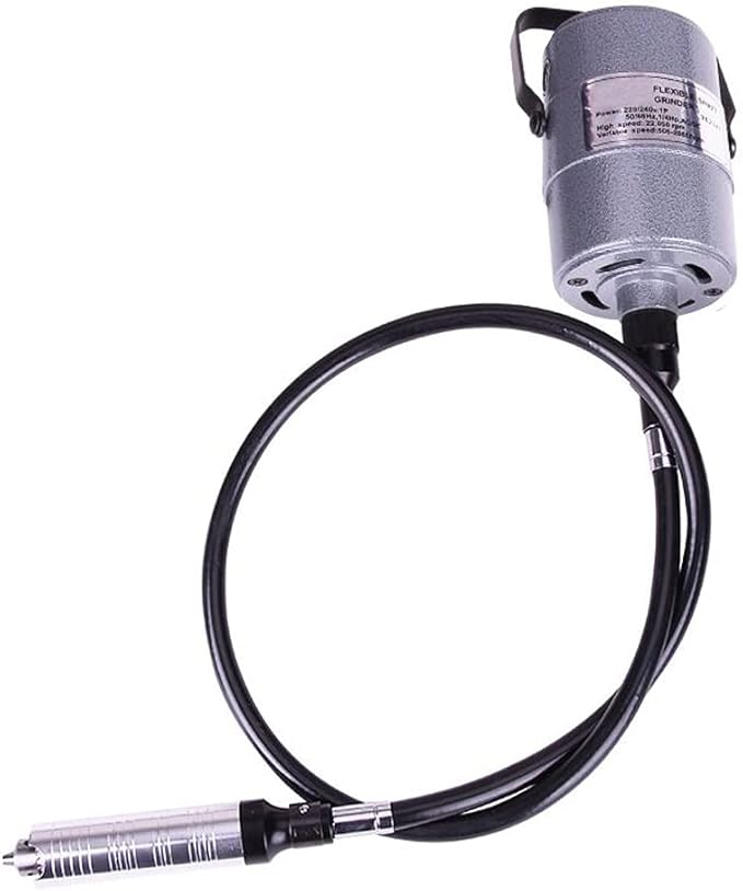 Flex Shaft Grinder Carver Rotary Tool Hanging Carving Multi-function Metalworking Tools, Foot Pedal Control, 30pcs, for carving, buffing, drilling, polishing, sanding, cutting, cleaning