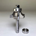 Amana Tool 49547 Carbide Tipped 4 Flute Corner Rounding, Beading, Round-Over Router Bit 1/4 R x 1-1/8 D x 7/16 x 1/4 Inch Shank