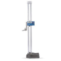 Dasqua 24"/600mm Double Beam Digital Height Gauge with Feed Wheel, Heavy Duty Cast Iron Base with Carbide-Tipped Scriber, Accuracy: ±0.0019"/0.05mm, Resolution 0.001"/0.01mm