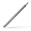 CSOOM SDS Plus Rotary Hammer Drill Bit 7/8"x18.11", Professional Concrete Drill Bit for Concrete, Brick, Stone and Cement Walls