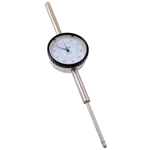 Pro Series by HHIP 4400-0002 Pro Series Dial Indicator, .001" Graduation, 0-100 Reading, 0-2"