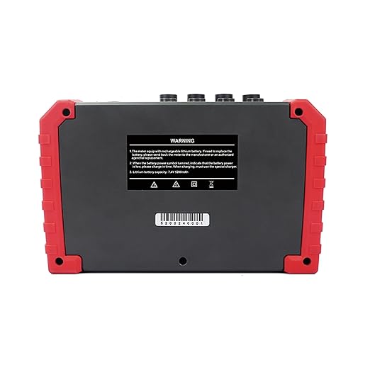 ETCR5200 3 Phase Power Quality Analyzer Three Phase Power Harmonic Analyzer Three-Phase Power Quality Logger with 4 PCS ETCR050B Current Clamp Sensor 1.0A-1000A | CT Size Ф50mm/1.96 inch