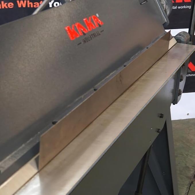 KAKA INDUSTRIAL Sheet Metal Brake, 80-Inch Sheet Metal Bender Brake, 12-Gauge Mild Steel Capacity Metal Break Bender, 0-135 Degree Adjustable Bending Brake W-8012