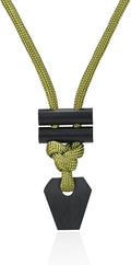 Fire Starter Necklace - Handcrafted Survival Necklace with Ferro Rod, Mini Bushcraft Paracord Necklace for Camping, Hiking, Backpacking Outdoor Gear