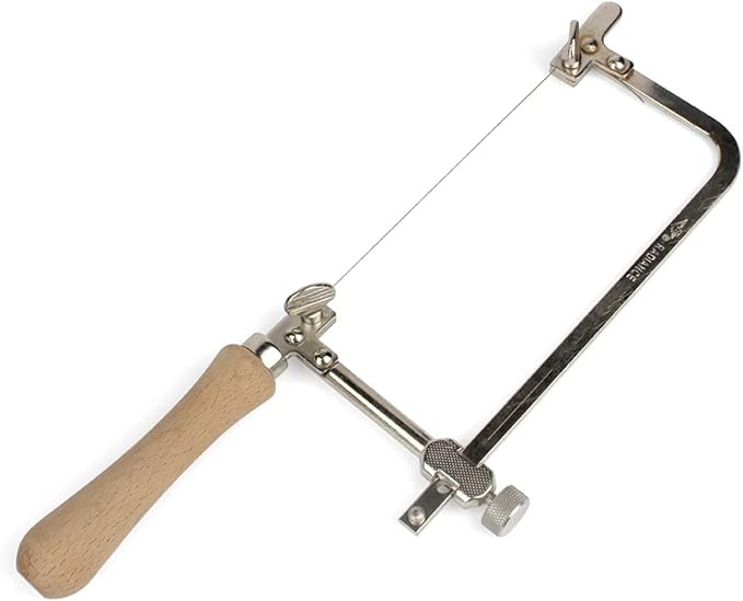 1PC Coping Saw Steel Frame With 1mm Diamond Wire Saw For Wood Stone Metal Cutting Multi function Hand Tool