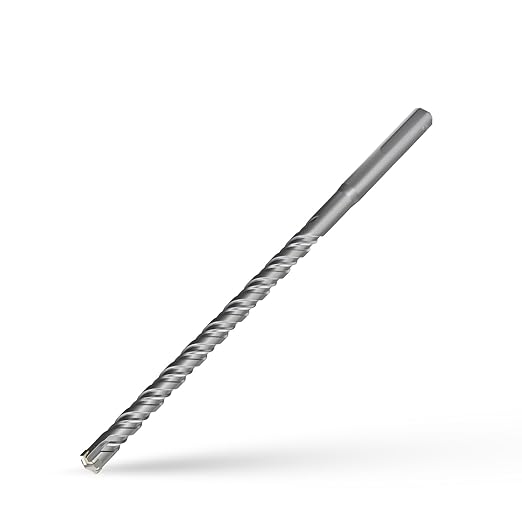 CSOOM SDS Plus Rotary Hammer Drill Bit 3/8"x8.27", Professional Concrete Drill Bit for Concrete, Brick, Stone and Cement Walls