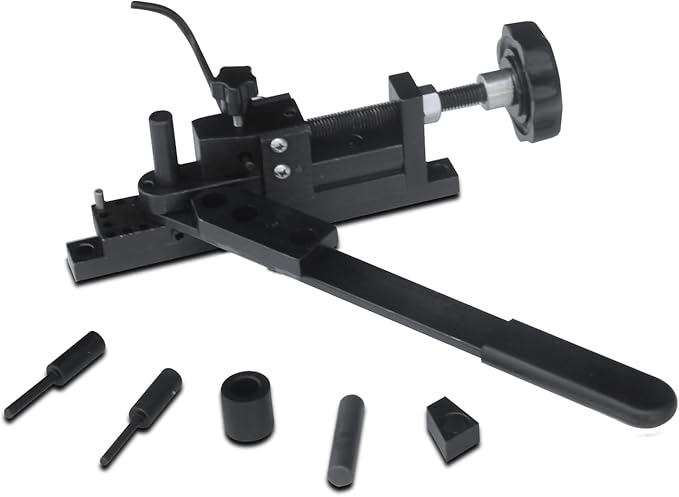 KAKA INDUSTRIAL Mini Universal Bender MUB-1 | Hardened Steel Wire and Flat Metal Bender | 5/16 inch Rod, 1x1/8 inch Flat
