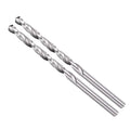 Drill Bit, 3mm Cutting Diameter, 4241 HSS 118° Cutting Angle Uncoated Bright Versatile Jobber Bits - (Applications: for Drilling Plastic Wood Soft Metal), 2-Pieces