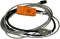 Unjacketed Self-Regulating Heater Cable Kit – 120V, Pre-Terminated Plug, for Indoor Residential Pipe Protection Only (18FT)