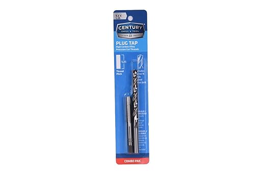 Century Drill & Tool 97515, 9.0X1.25 TAP & N Drill CD