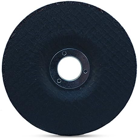 BHA Depressed Center Metal Grinding Wheels for Angle Grinders, 5” x 1/4” x 7/8” - 5 Pack