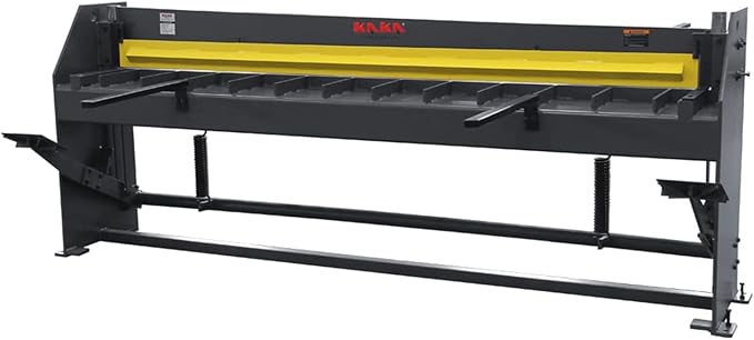 KAKA INDUSTRIAL Foot Stomp Shear 98-Inch Solid Construction High Precision Sheet Metal Foot Shear, 18 Gauge Mild Steel Capacity Q01-9818B