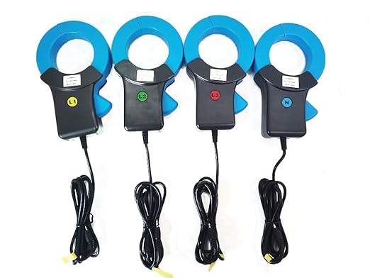 ETCR5000 3 Phase Power Quality Analyzer Three Phase Multi-Functional Power Quality Logger with ETCR068B Ф68mm Current Clamp Sensor Range 1.0A-1000A