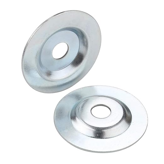 OD2-1/10'' x ID 1/2'' Bench Grinder Arbor Washer/Flange for Grinding/Wire Wheel,2SETS