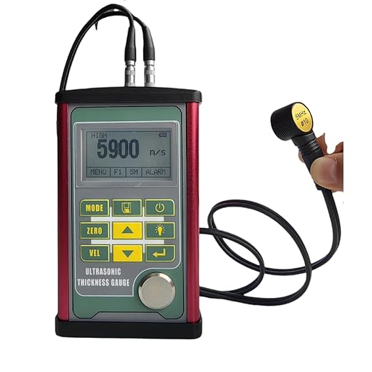 Ultrasonic Thickness Gauge NDT330 Applicable Material Including Metals, Nylon, PVC and The Other Material That ultrasonic Wave Well Transmit-ted.