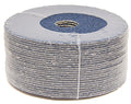 Benchmark Abrasives 5 Inch Sanding Discs Resin Fiber Zirconia Grinding Disc for Grinding, Stripping on Wood, Fiberglass, Steel, Metal, 7/8" Arbor Angle Grinder Sanding Disc, 25 Pack - 80 Grit