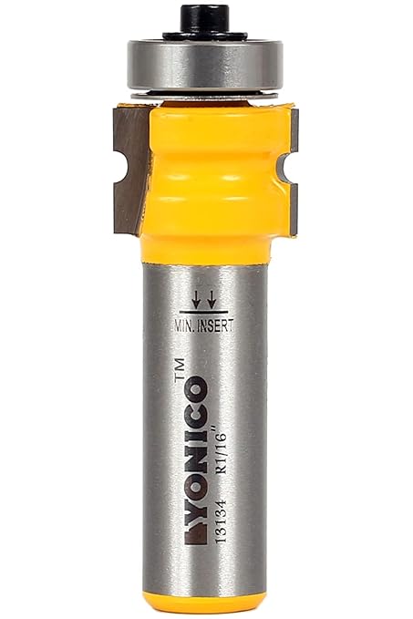 YONICO 13134 Bullnose Router Bit 1/2-Inch Shank
