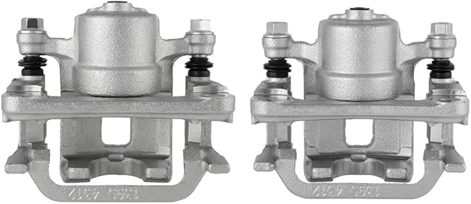 SCITOO Rear Brake Calipers With Bracket 19B2792A 19B2793A Compatible For Infiniti G35/G37, For Infiniti M35 06-09 For Infiniti M45 06-09 For Nissan 350Z 06-09 For Nissan 370Z 09